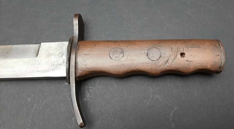 **RARE: WW2 Italian Fascist MVSN N.C.O's Dagger w/ Scabbard & Troddle. **
