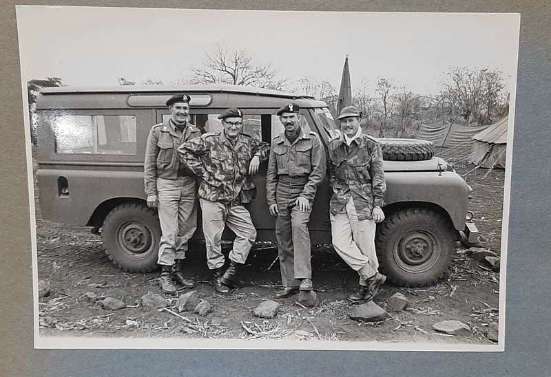 **RARE: BORDER WAR 1980s SADF  Maj.General D.J. Mortimer Photograph Lot #2 **
