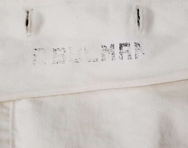**Border War: 1960s SA Navy Summer Dress Tunic w/ 'Gymnasium' Titles & Scribe Qualification**.**
