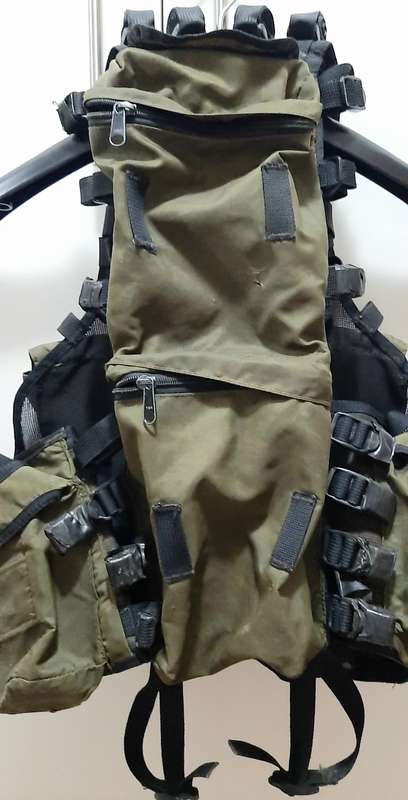 **RARE: 1990s Special Task Force (STF) Olive Green Patt.83 Battlejacket (USED)**