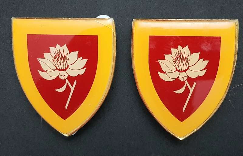 **Border War : 1980s SADF Women's Army College Flashes x2 **