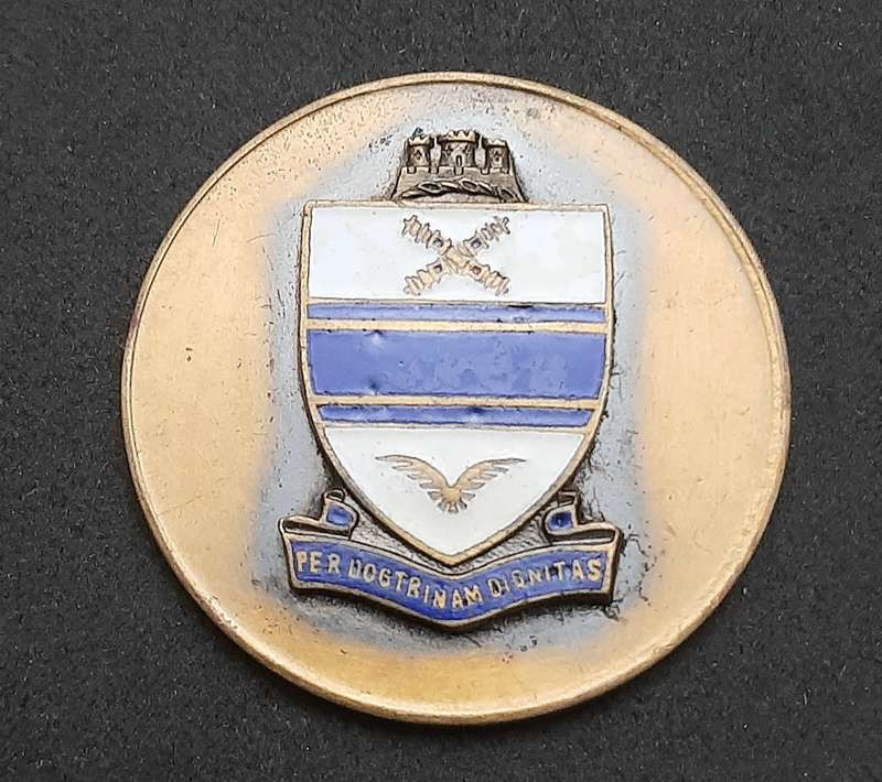** 1980s South Africa: Lyttleton Civic Bronze Medallion (UNISSUED).**