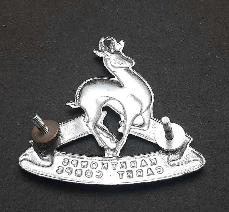 **Border War : 1980s SADF Cadet Corps Beret Badge w/ Pins #2**