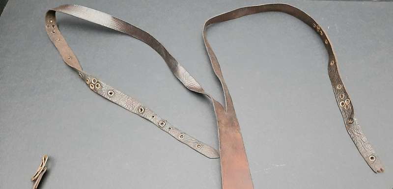 WW1 Ottoman Turkish M1893/1903 Mauser Leather Bandolier Equipment Set