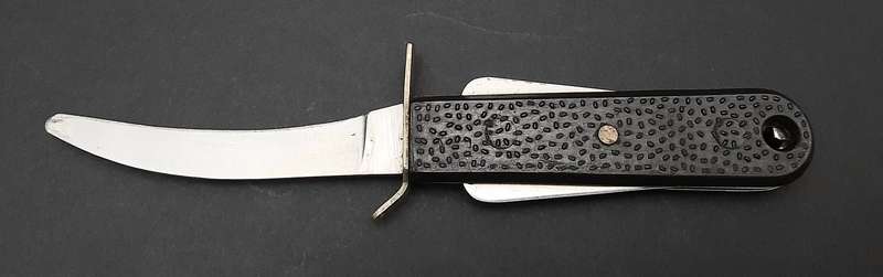 **RARE: 1970s RAF MK3 Pilot's Survival/ Release Gravity Knife w/ Scabbard.**