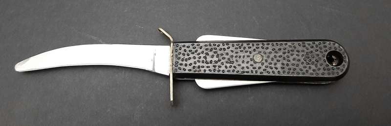 **RARE: 1970s RAF MK3 Pilot's Survival/ Release Gravity Knife w/ Scabbard.**
