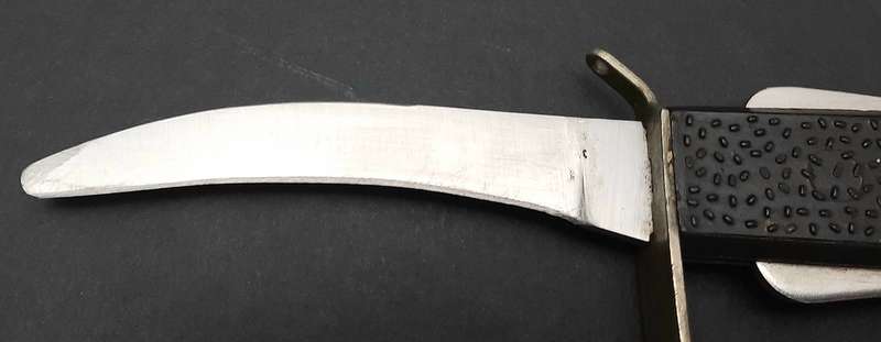 **RARE: 1970s RAF MK3 Pilot's Survival/ Release Gravity Knife w/ Scabbard.**