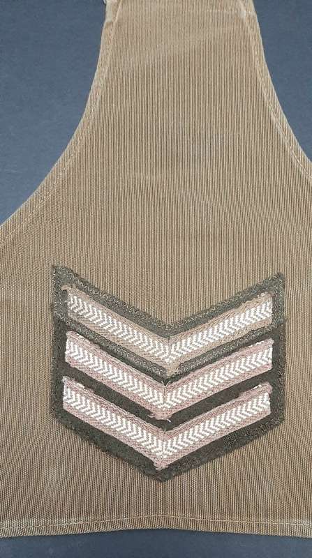 **Border War : 1980s SADF Nutria Sergeant Rank Brassard (Inscribed)**
