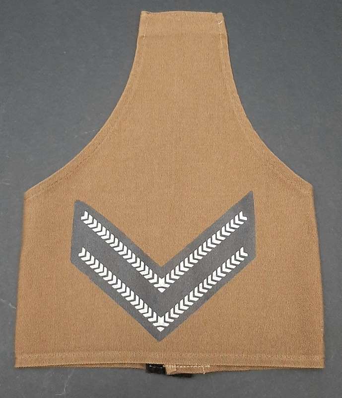 **Border War : 1980s SADF Corporal S/Printed Unissued Nutria Rank Brassard x 1 **