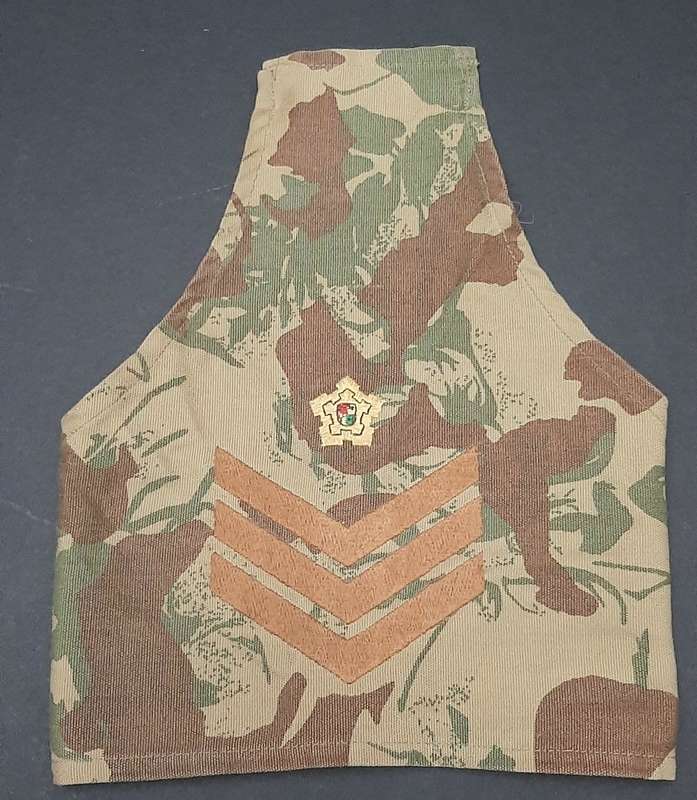 * Border War : 1980s 2nd Patt. Camouflage Sergeant Rank Brassard.**