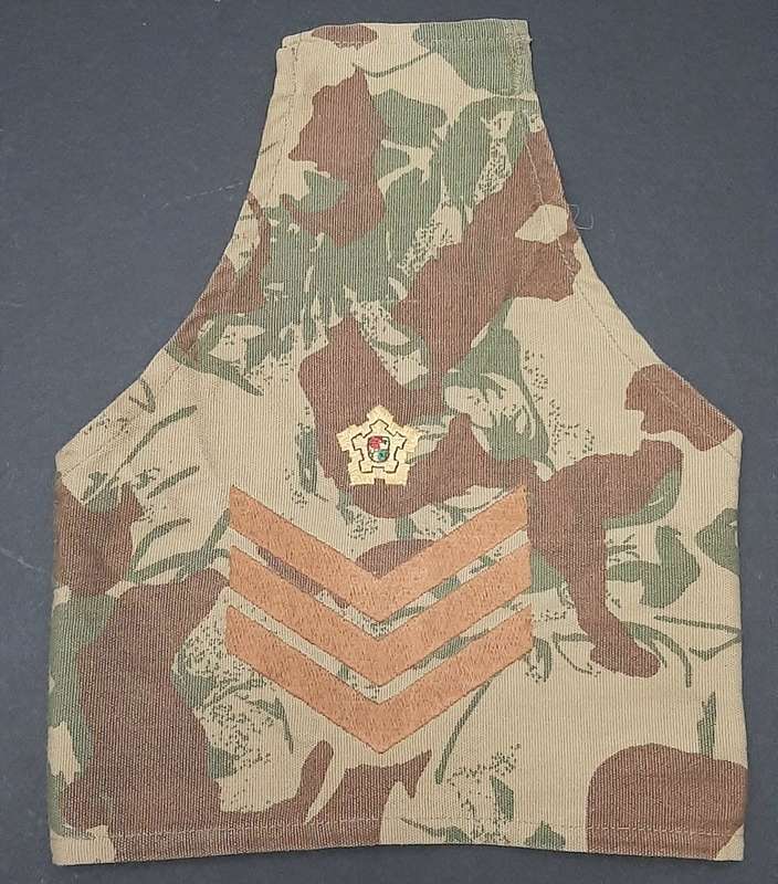 * Border War : 1980s 2nd Patt. Camouflage Sergeant Rank Brassard.**