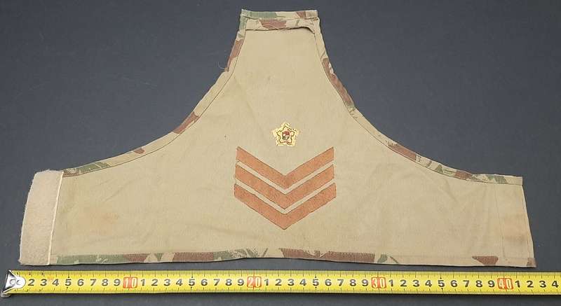 * Border War : 1980s 2nd Patt. Camouflage Sergeant Rank Brassard.**
