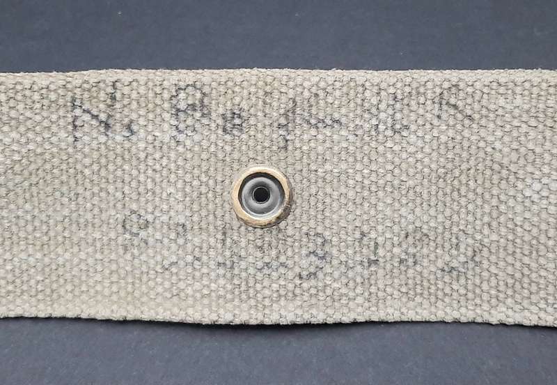 **Border War : 1970s SADF Patt.73 Webbing Belt w/ Grommets(Inscribed)**
