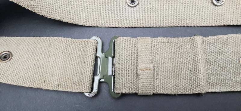 **Border War : 1970s SADF Patt.73 Webbing Belt w/ Grommets(Inscribed)**
