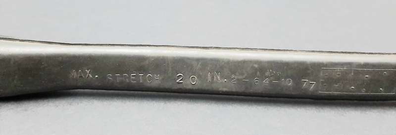 **Border War : 1970s SADF Rubber Expansion Retention Band ( Bungee Hook) **