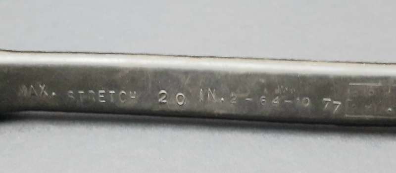**Border War : 1970s SADF Rubber Expansion Retention Band ( Bungee Hook) **