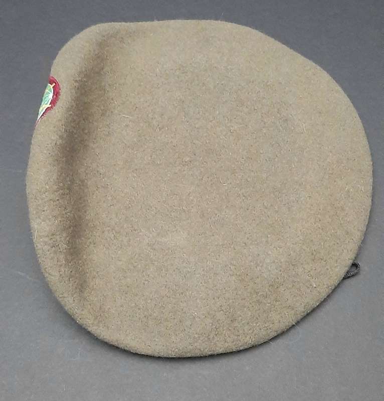 **Border War : 1980s SWATF Unissued Parachute Battalion Beret w/ Embroidered Insignia(59)**