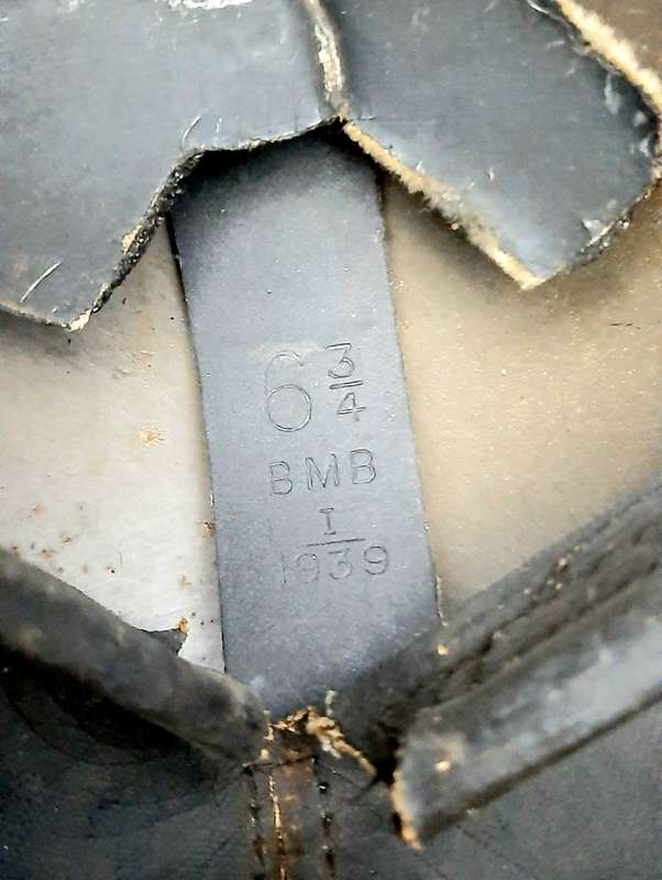 **RARE: WW2 Royal Engineers 1st Assault Brde Steel Helmet w/ Unit Insignia .**
