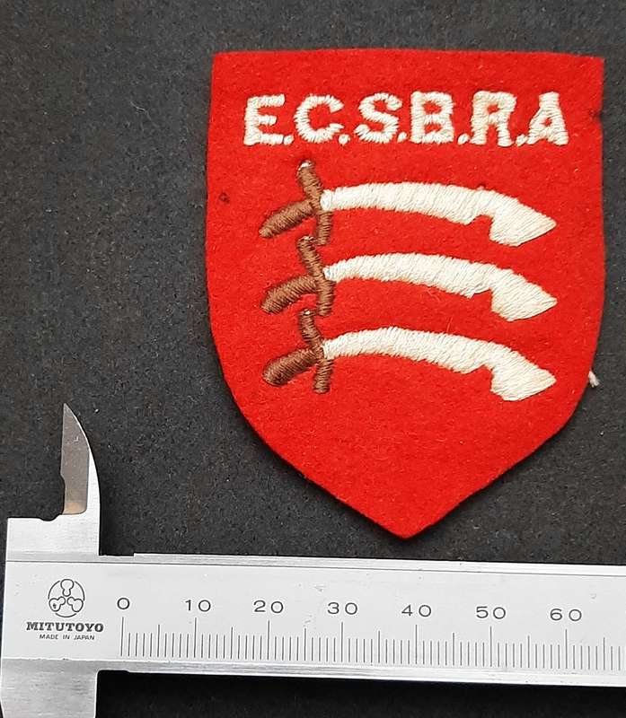 **1930s British Competitive Shooting : Essex County Small Bore Rifle Assoc. Badge **