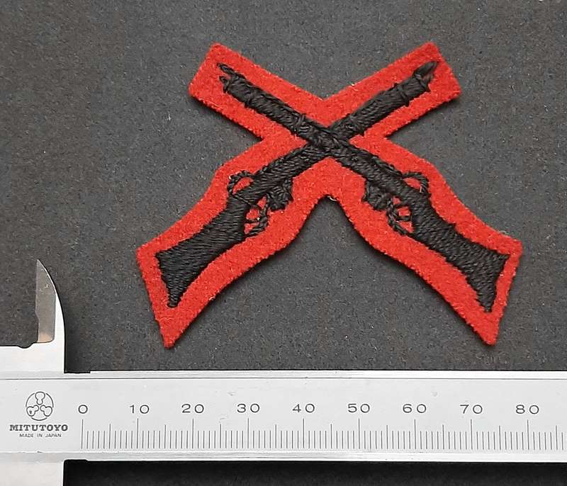 **WW2 British: King's Royal Rifle Corps 'Marksman' Qualification Badge.**