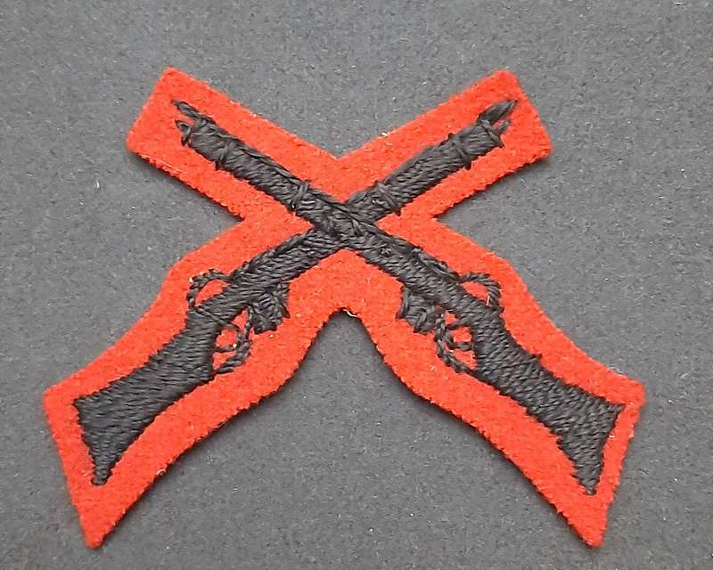 **WW2 British: King's Royal Rifle Corps 'Marksman' Qualification Badge.**