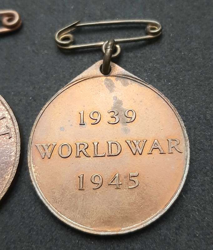 **WW2 & 1953  Coronation: Southern Rhodesia Commemorative Medallions x3 ( VF+).**