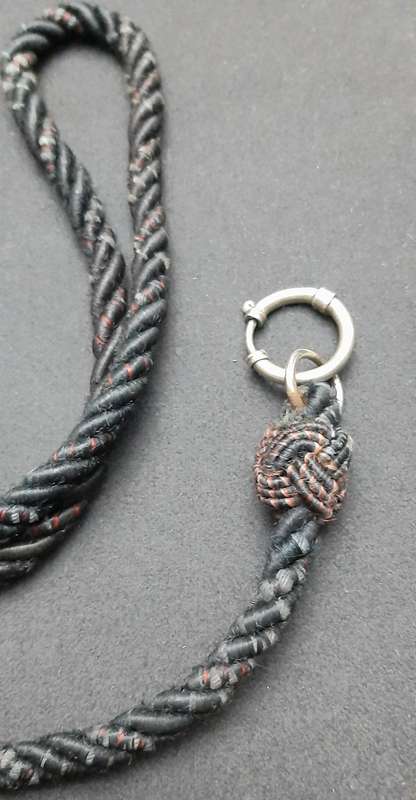 **WW2 British: King's Royal Rifle Corps R.S.M / W.O. 2 Regimental Lanyard (62cm).**