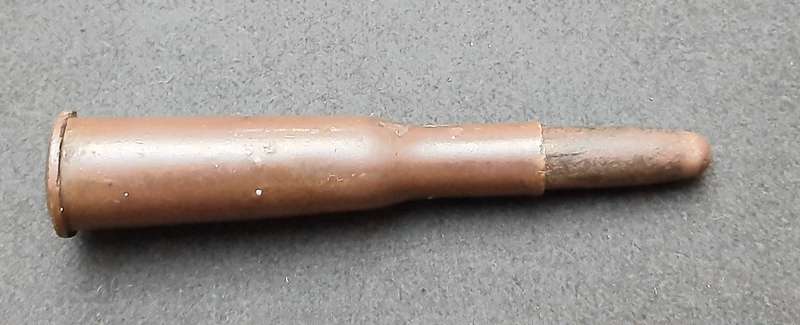 **Boer War: Deactivated  .303 Lee-Metford Cased Projectile  (Inert).**