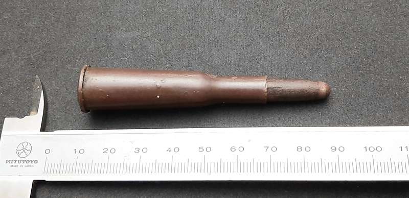 **Boer War: Deactivated  .303 Lee-Metford Cased Projectile  (Inert).**