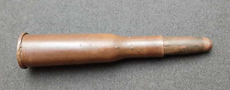 **Boer War: Deactivated  .303 Lee-Metford Cased Projectile  (Inert).**