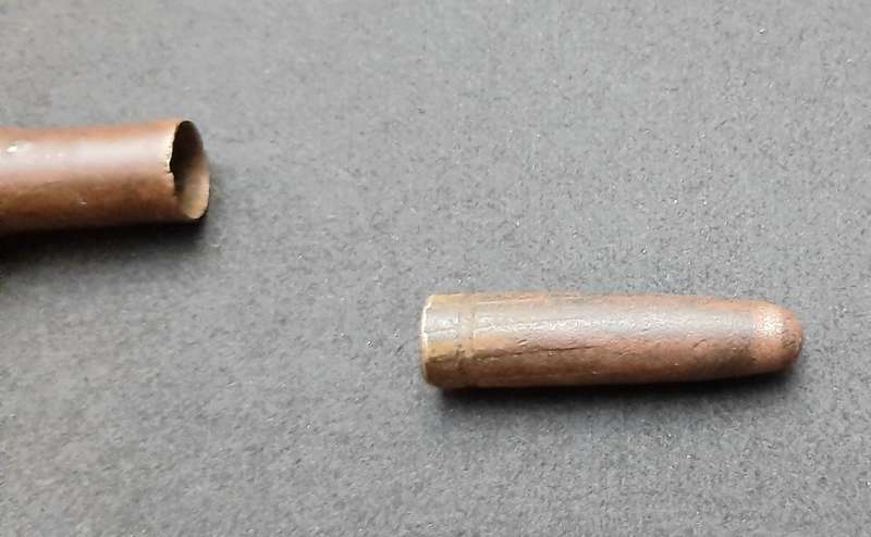 **Boer War: Deactivated  .303 Lee-Metford Cased Projectile  (Inert).**