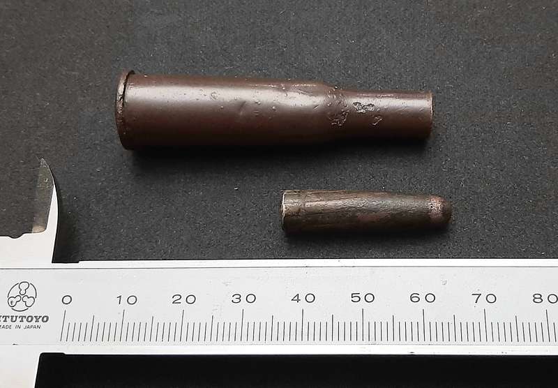 **Boer War: Deactivated  .303 Lee-Metford Cased Projectile  (Inert).**
