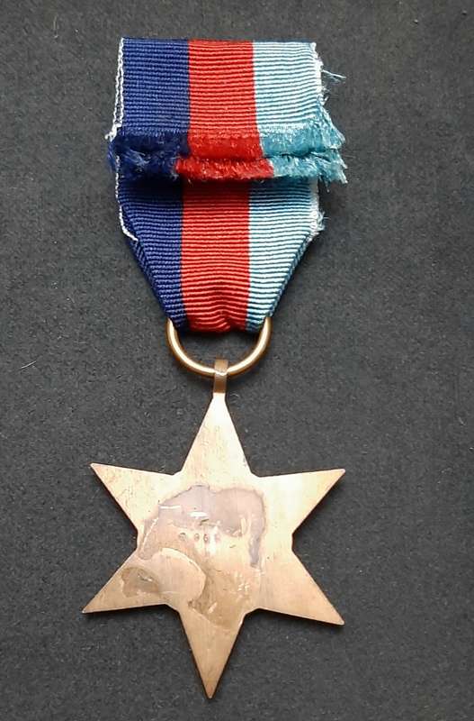 **WW2: 1939-45 Star Campaign Medal w/ Ribbon (British Issue).**