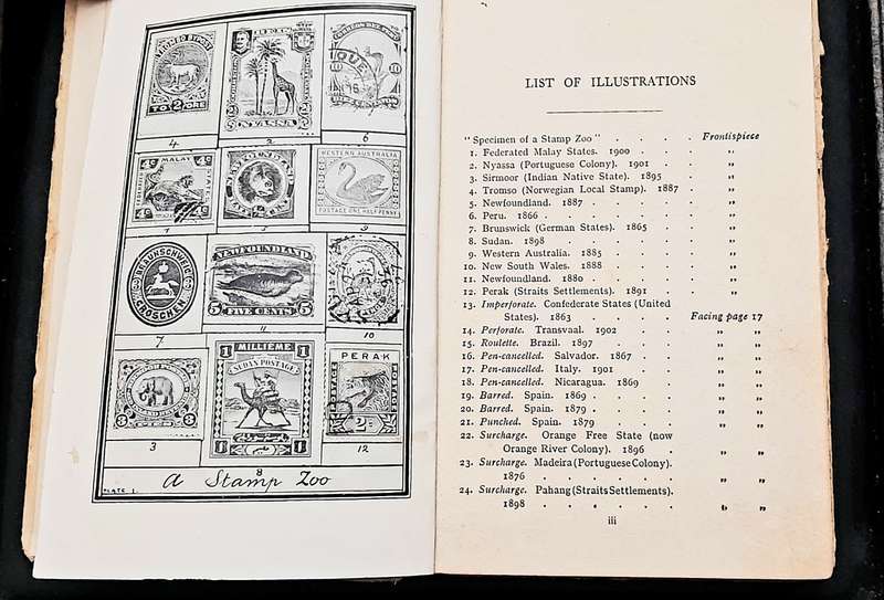 **RARE: 'Stamps Worth Finding' Philatelic H/Cover Book 1st Ed. (1904).**