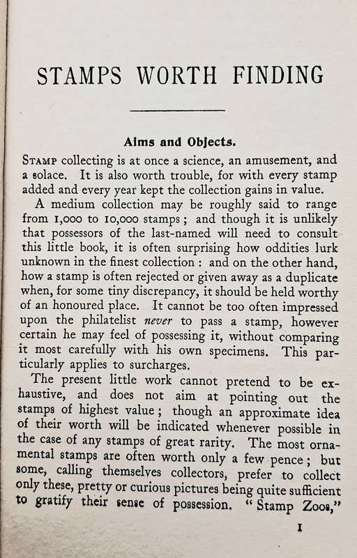 **RARE: 'Stamps Worth Finding' Philatelic H/Cover Book 1st Ed. (1904).**