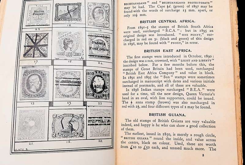 **RARE: 'Stamps Worth Finding' Philatelic H/Cover Book 1st Ed. (1904).**