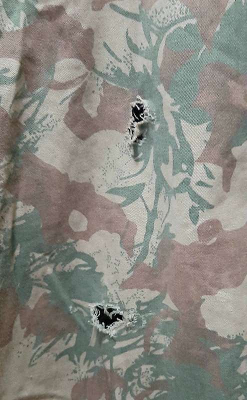 **Border War : 1980s 2nd Patt. Camouflage Fielddress Jacket (LARGE) **