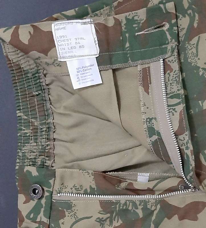 ** Early 1990s: Unissued Second Patt. Camouflage Fielddress Coverall Trousers (MEDIUM)**