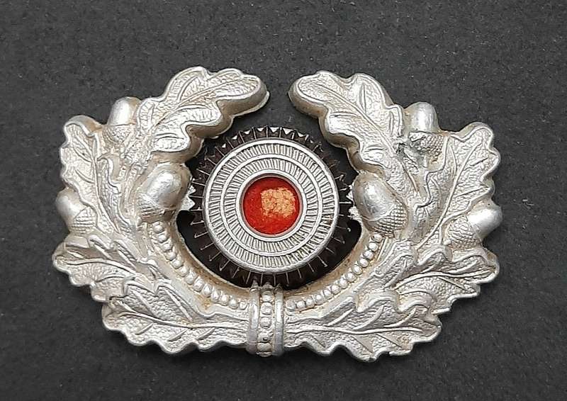 WW2 German: Army Officer's Type I Cap Cockade Insignia (No Pins)