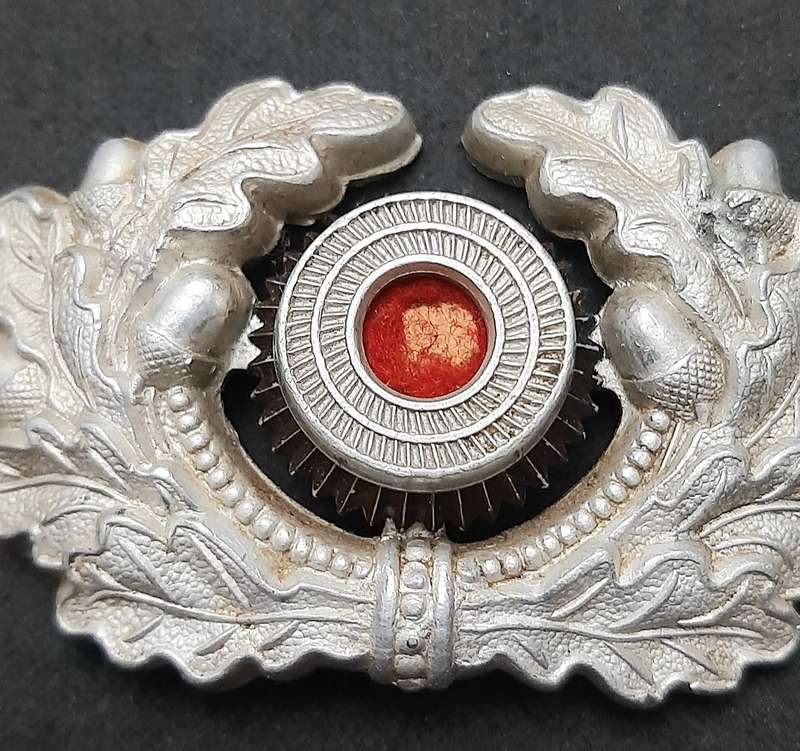 WW2 German: Army Officer's Type I Cap Cockade Insignia (No Pins)