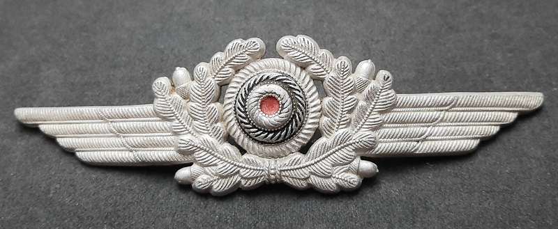 WW2 German: Luftwaffe NCO's Type I Cap Cockade Insignia (No Pins).