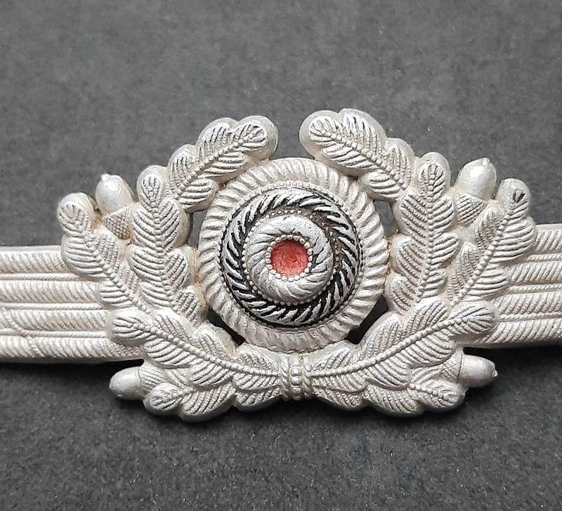 WW2 German: Luftwaffe NCO's Type I Cap Cockade Insignia (No Pins).
