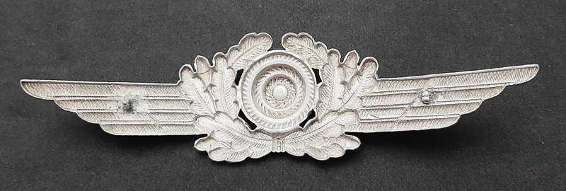 WW2 German: Luftwaffe NCO's Type I Cap Cockade Insignia (No Pins).
