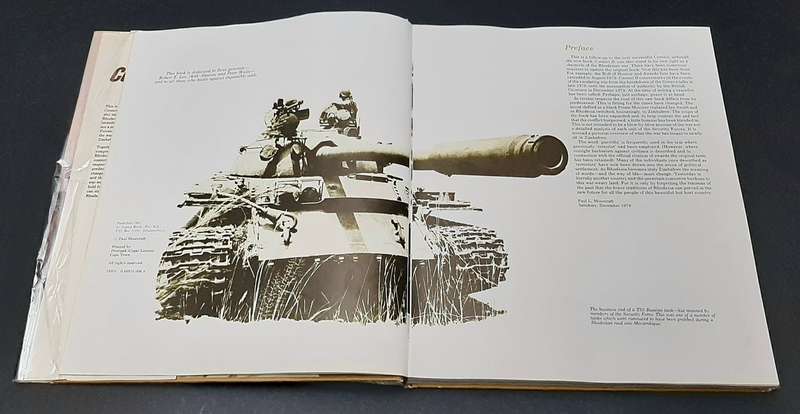 RARE: Rhodesian Bush War 'Contact II' H/cover Book 1st Ed (Paul Moorcroft).