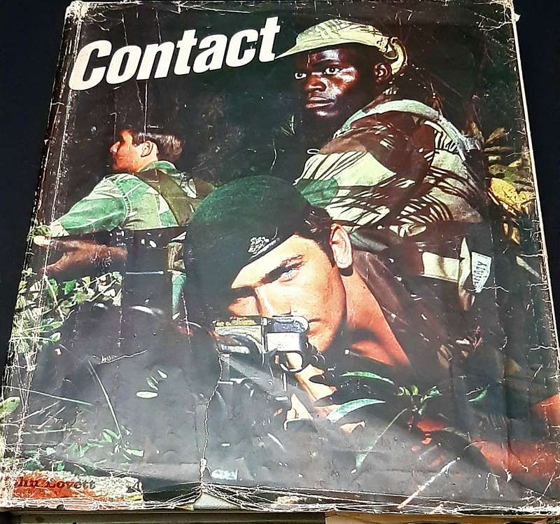 Rhodesian Bush War: 1978 'Contact I ' Hardcover Book w/ Dustjacket (Galaxie Press) #2.