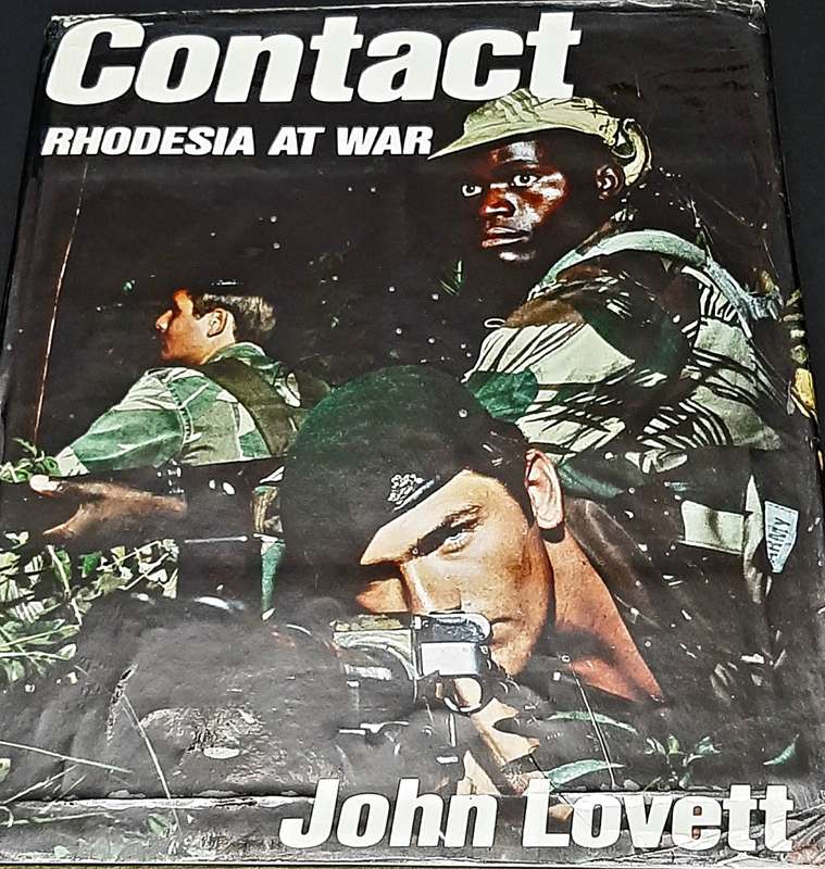 Rhodesian Bush War: 1978 'Contact I ' Hardcover Book w/ Dustjacket (Khenty Press) #1.