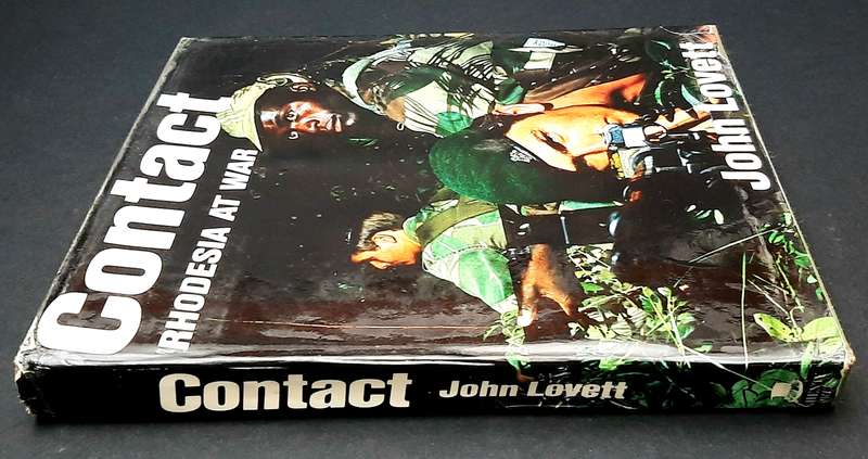 Rhodesian Bush War: 1978 'Contact I ' Hardcover Book w/ Dustjacket (Khenty Press) #1.