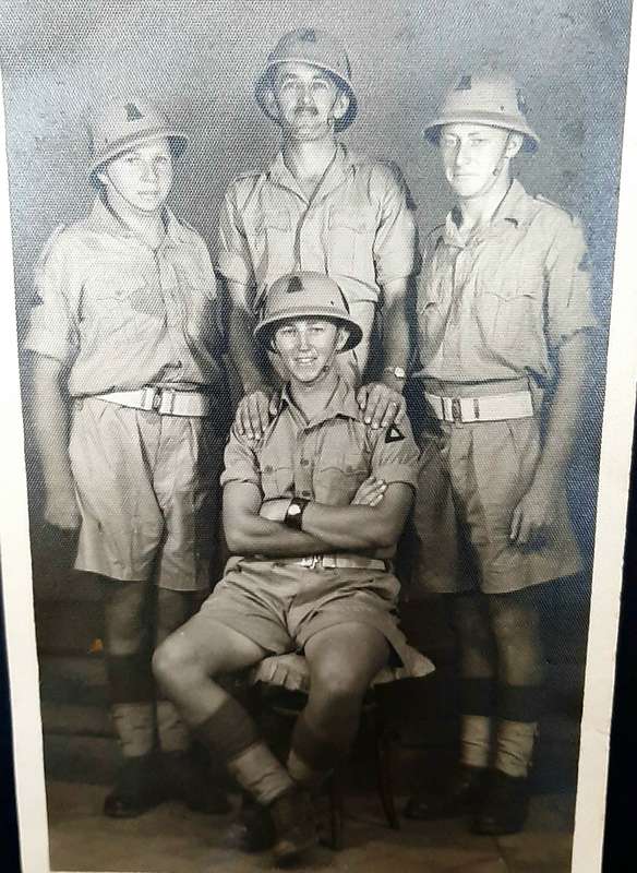 WW2: NMR 6th SA Armoured Division Egypt/ Italy B/w Photographs x4  (Inscribed).