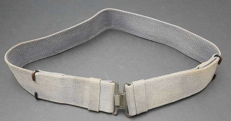 1990s South African: Security Forces Blue Fielddress Webbing Belt (100cm).