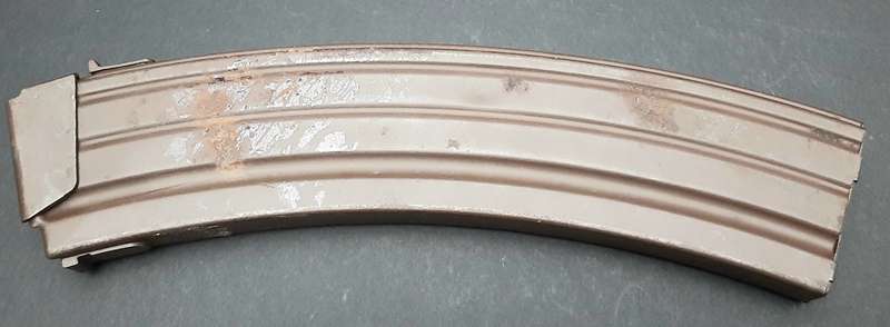 RARE: 1980s Border War - R4 / Galil Assault Rifle 50 rnd Steel Magazine (Complete).